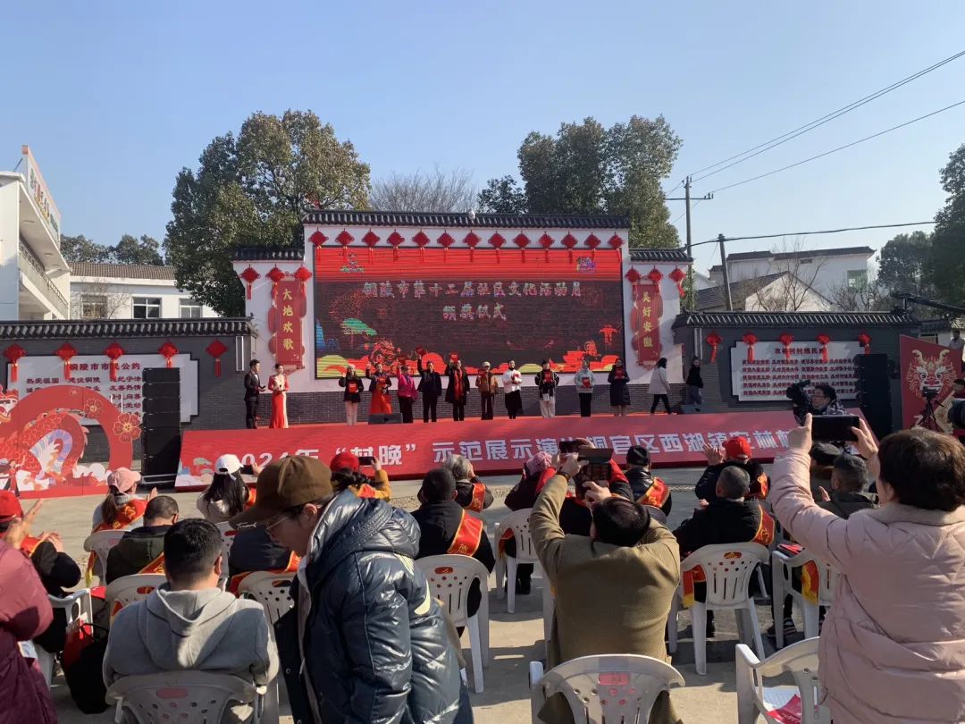 枞阳县文化馆在铜陵市第十二届社区文化活动月先进典型评选活动中获得多项表彰