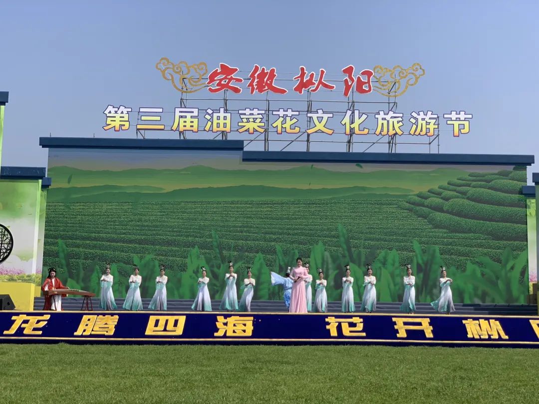 “龙腾四海 花开枞阳” 枞阳县第三届油菜花文化旅游节盛大开幕