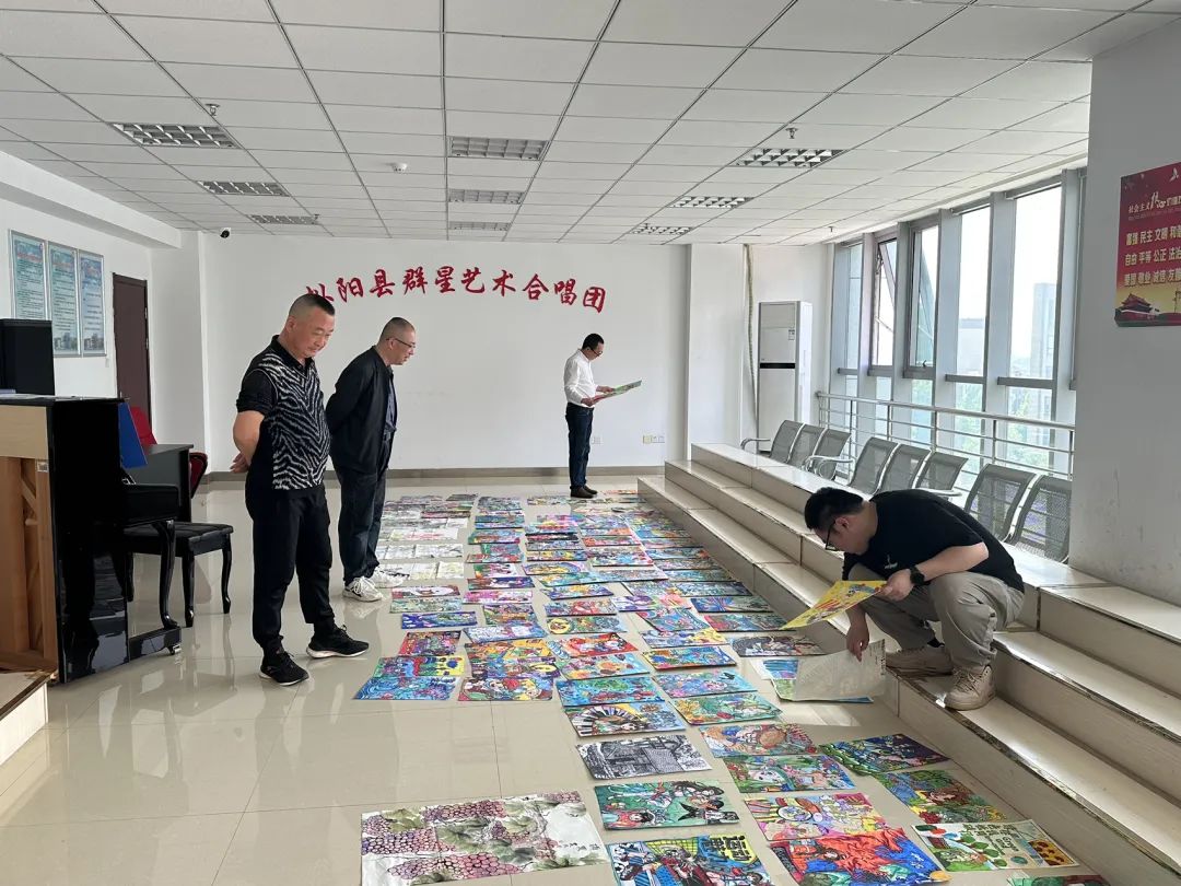 枞阳县文化馆选送优秀作品参加 2024年安徽省少儿书画大赛