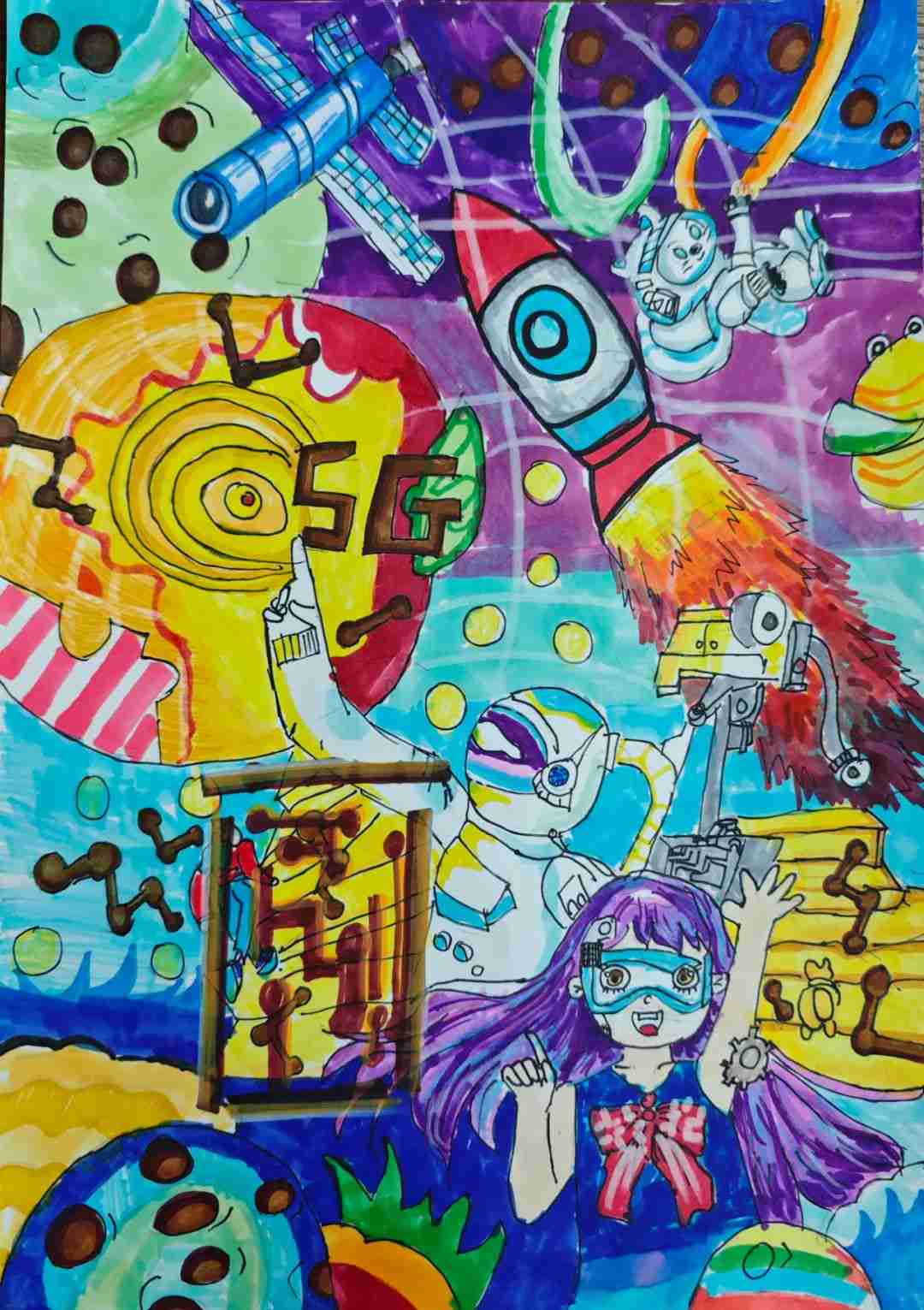 ＂童心筑梦 艺启成长＂枞阳县2024年线上少儿书画展（三）