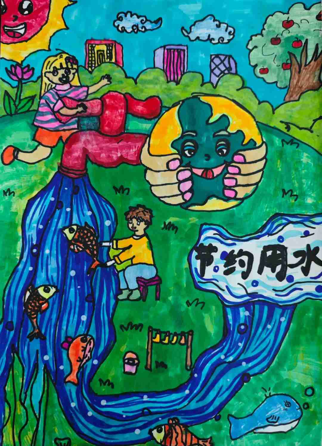 ＂童心筑梦 艺启成长＂枞阳县2024年线上少儿书画展（四）