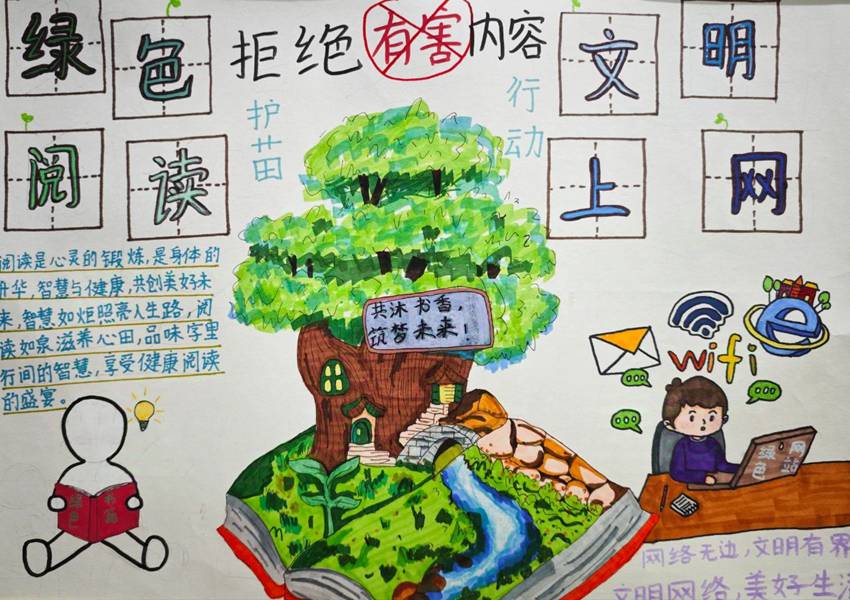 ＂护苗＂画卷润童心线上少儿书画展（一）