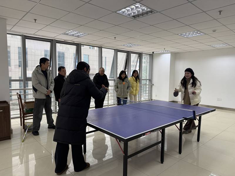 枞阳县文化馆顺利举办乒乓球比赛