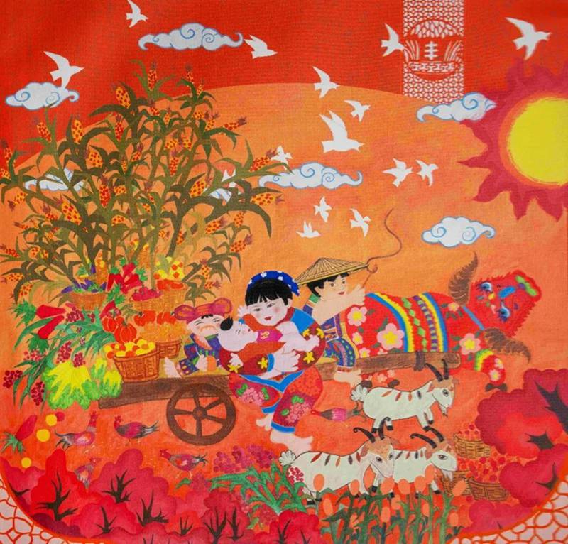 赏年画 过大年 | 2025年“新生活·新风尚·新年画”美术创作作品线上展览（一）