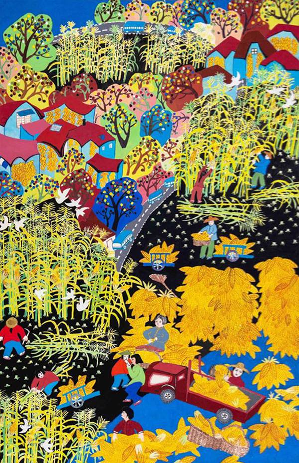 赏年画 过大年 | 2025年“新生活·新风尚·新年画”美术创作作品线上展览（一）