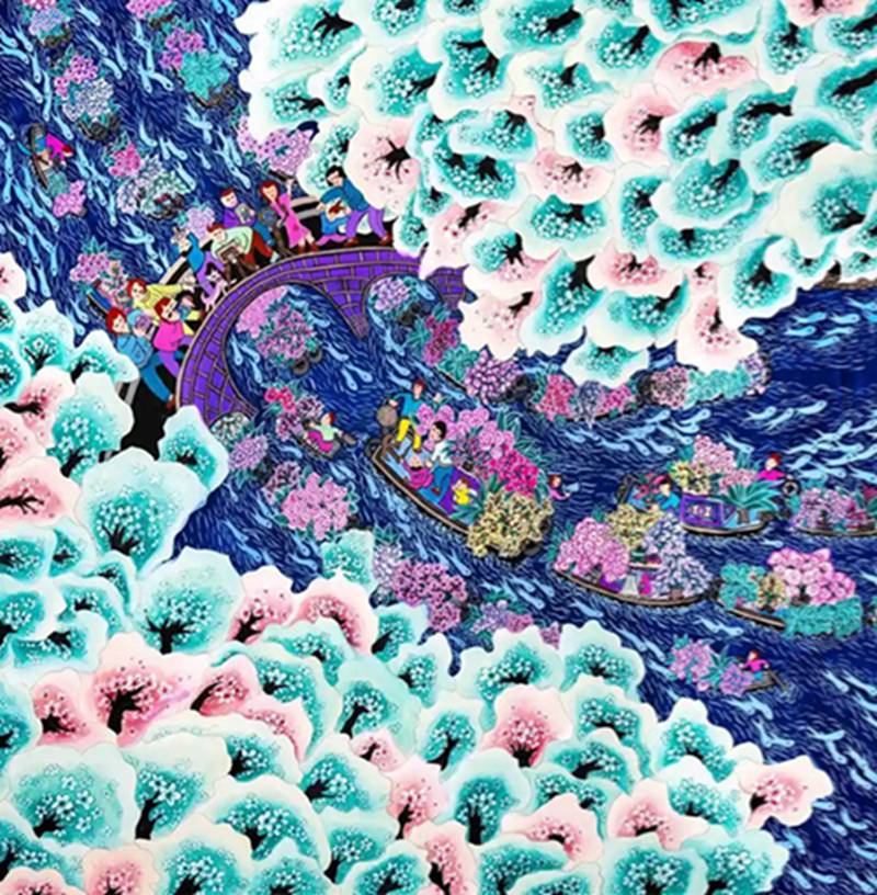 赏年画 过大年 ｜2025年“新生活·新风尚·新年画”美术创作作品线上展览（二）