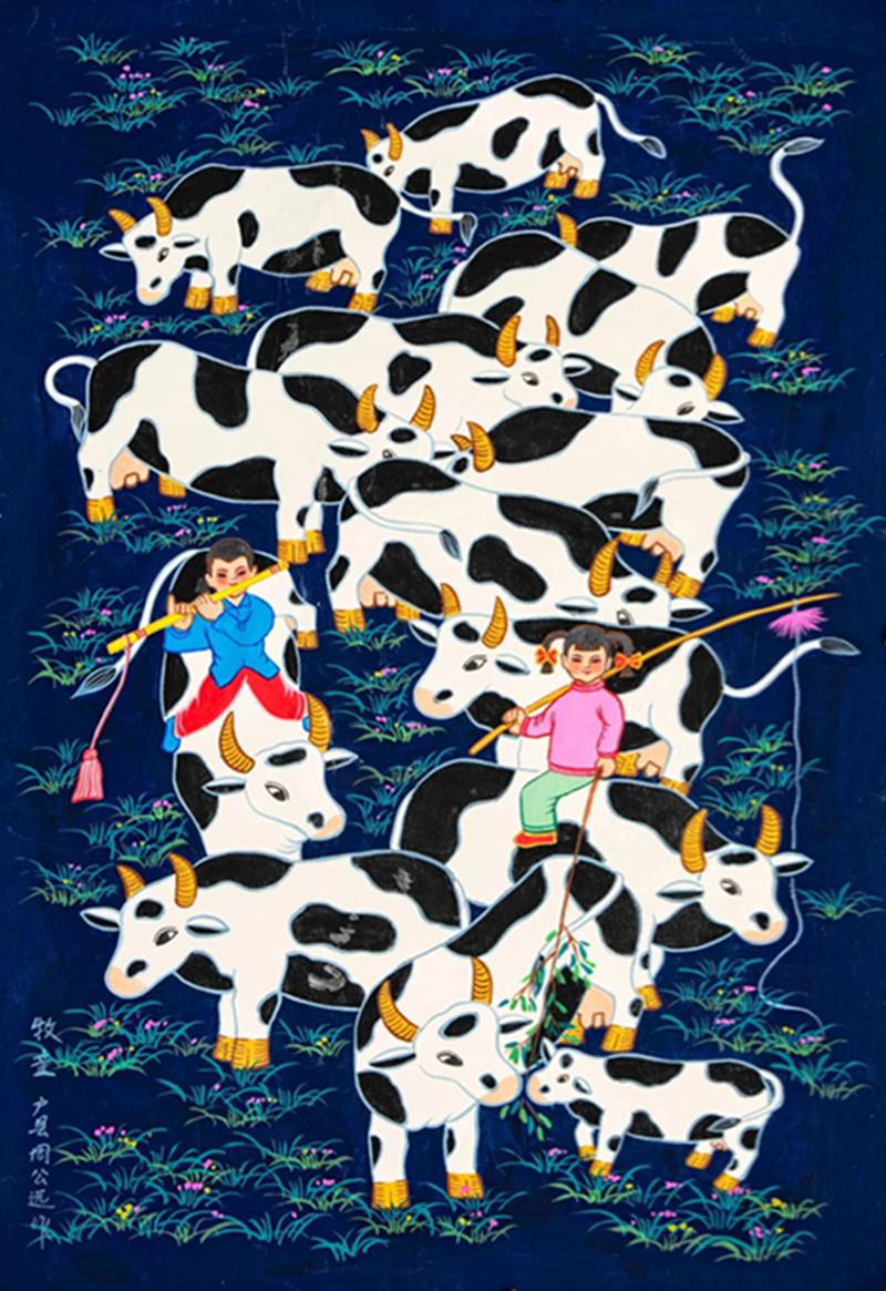 赏年画 过大年 ｜2025年“新生活·新风尚·新年画”美术创作作品线上展览（二）