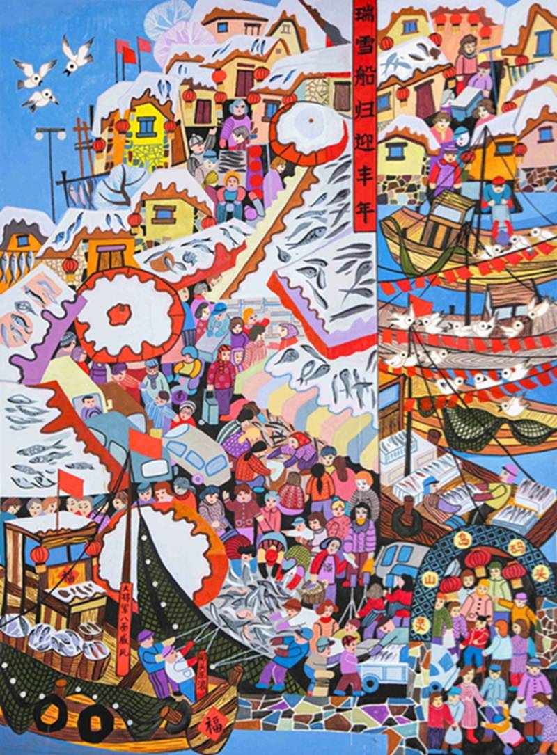 赏年画 过大年 ｜2025年“新生活·新风尚·新年画”美术创作作品线上展览（二）