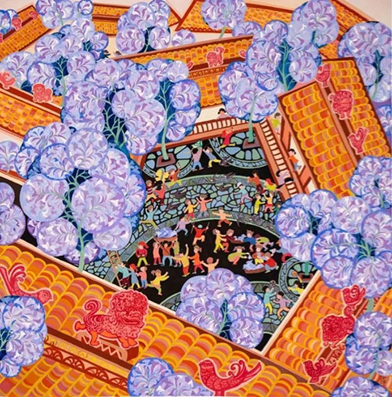 赏年画 过大年 ｜2025年“新生活·新风尚·新年画”美术创作作品线上展览（二）