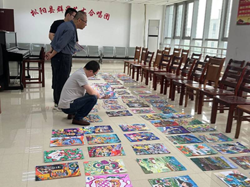 枞阳县文化馆选送优秀作品参加 2025年安徽省少儿书画大赛