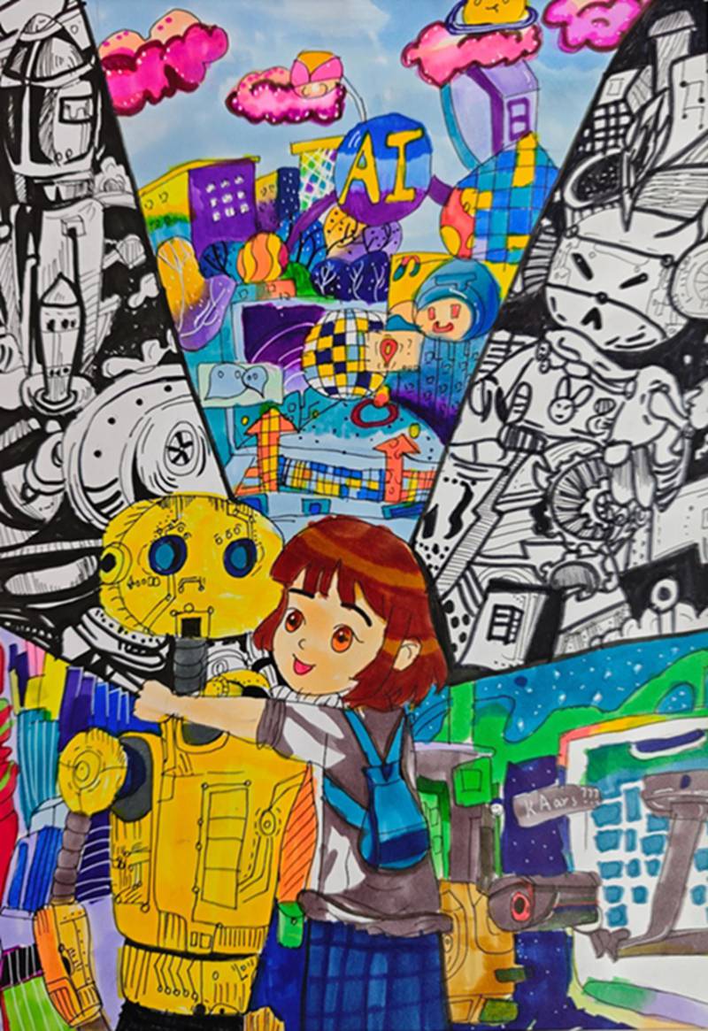 墨润童心 艺彩飞扬”2025年枞阳县线上少儿书画展（一）