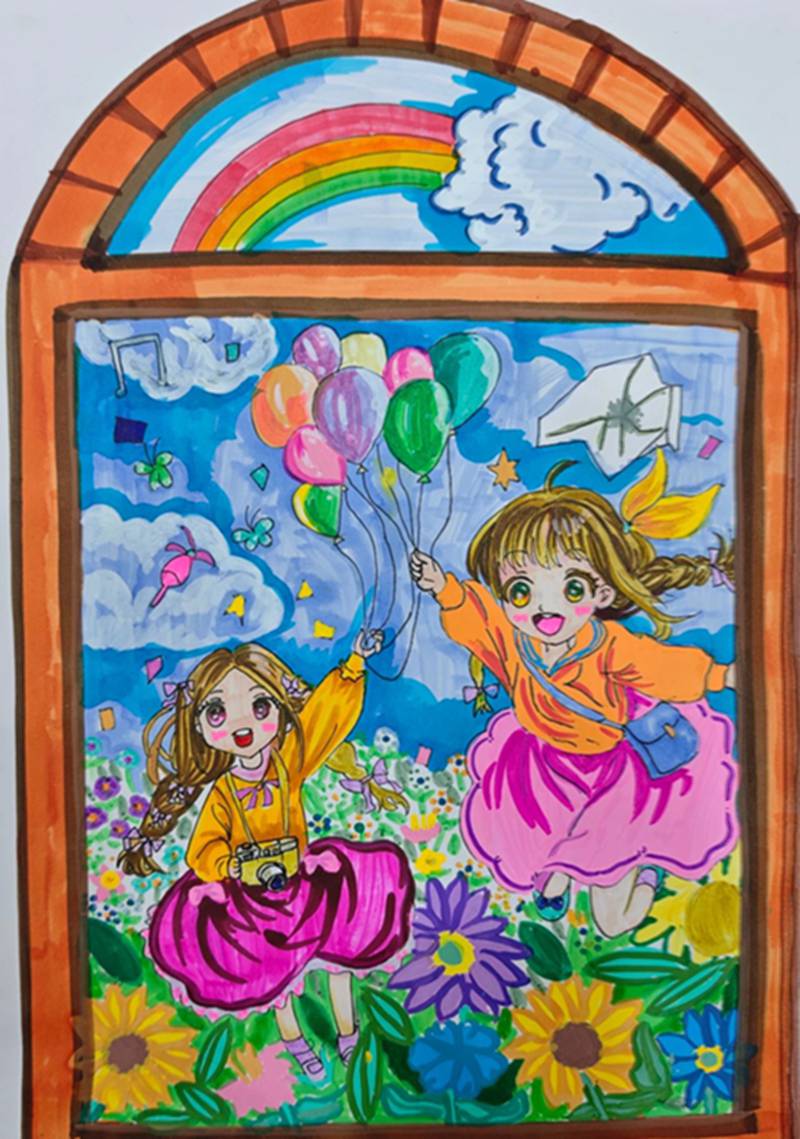 墨润童心 艺彩飞扬”2025年枞阳县线上少儿书画展（一）
