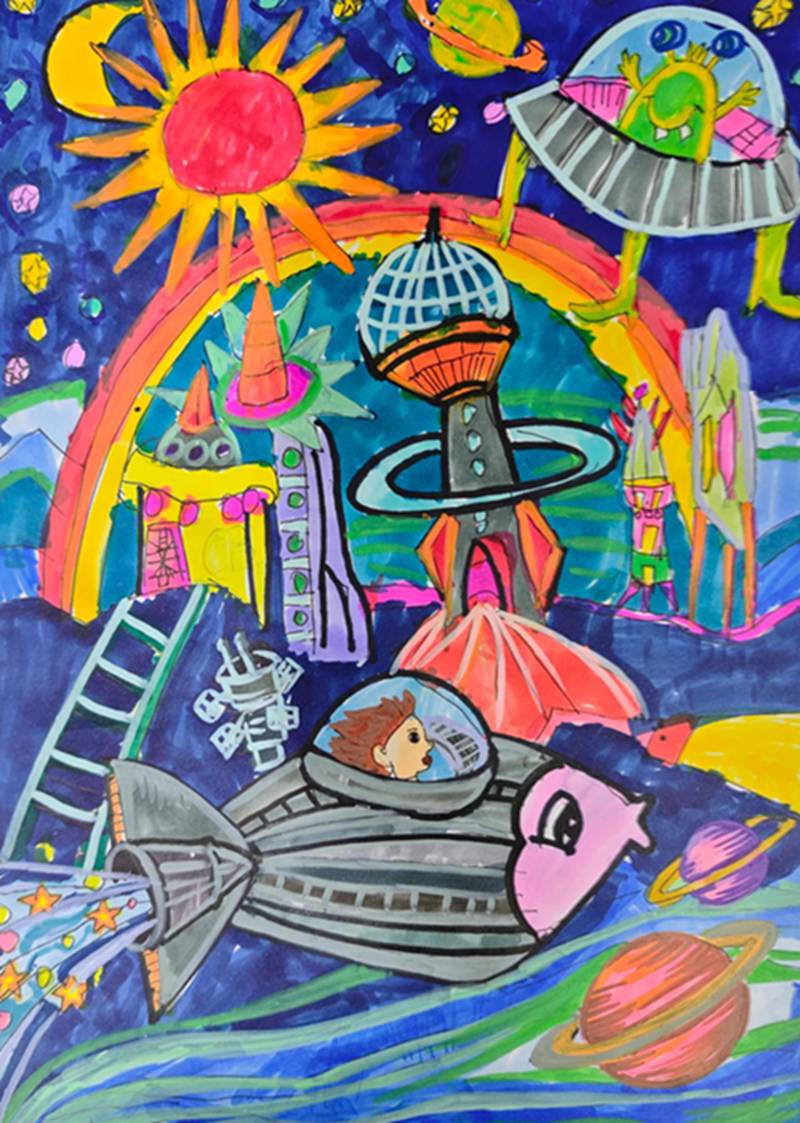 墨润童心 艺彩飞扬”2025年枞阳县线上少儿书画展（一）