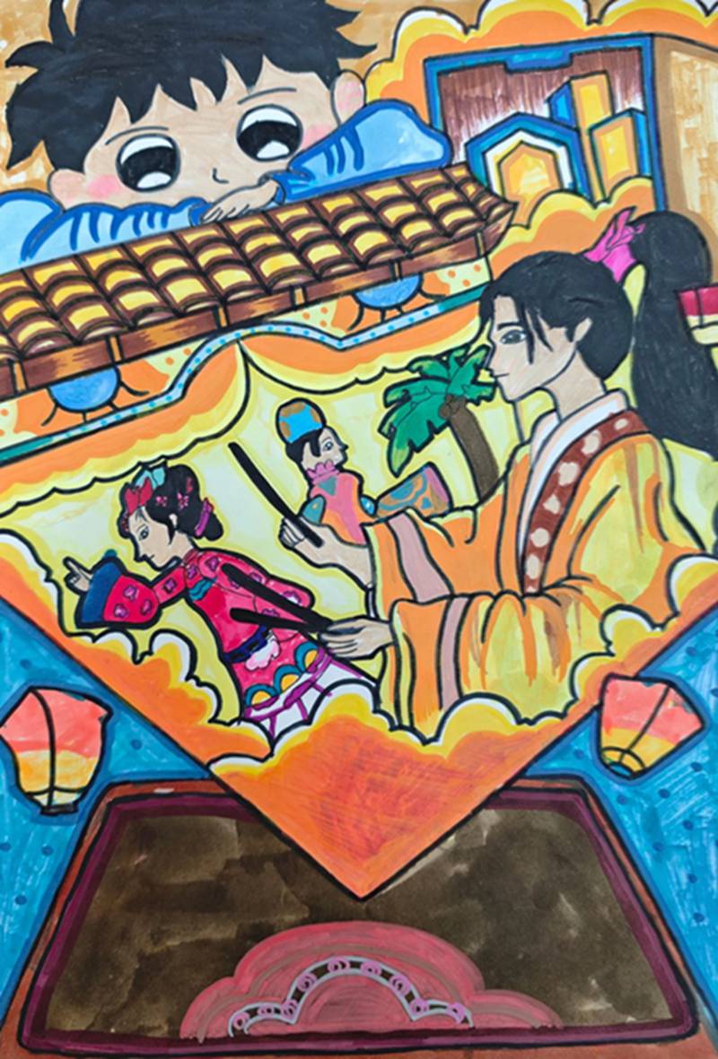 墨润童心 艺彩飞扬”2025年枞阳县线上少儿书画展（一）