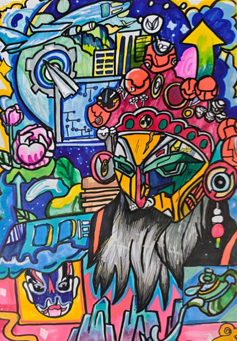 “墨润童心 艺彩飞扬”2025年枞阳县线上少儿书画展（二）