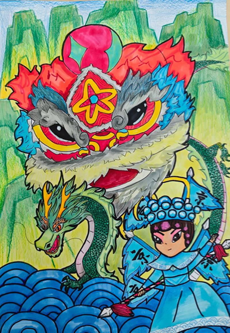 “墨润童心 艺彩飞扬”2025年枞阳县线上少儿书画展（二）