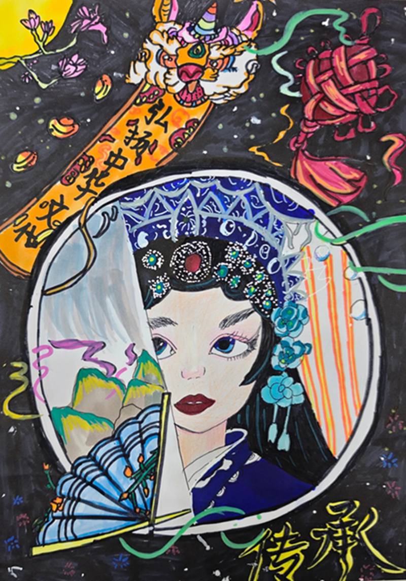 “墨润童心 艺彩飞扬”2025年枞阳县线上少儿书画展（二）