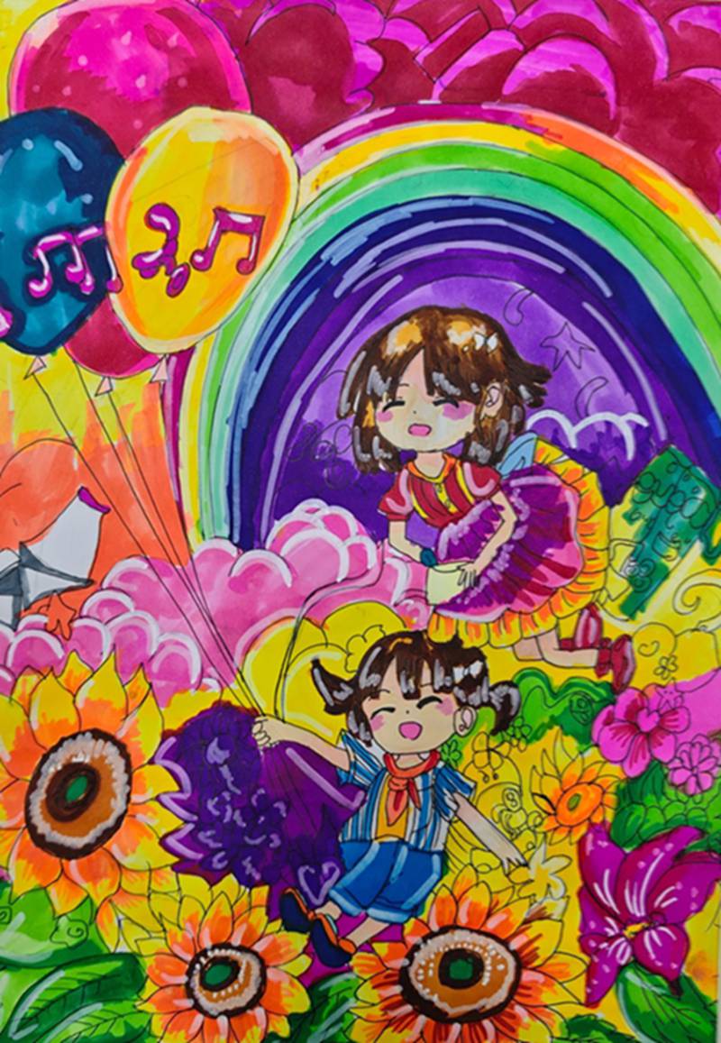 “墨润童心 艺彩飞扬”2025年枞阳县线上少儿书画展（二）
