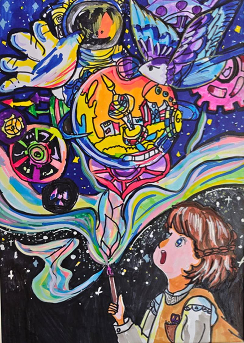“墨润童心 艺彩飞扬”2025年枞阳县线上少儿书画展（二）