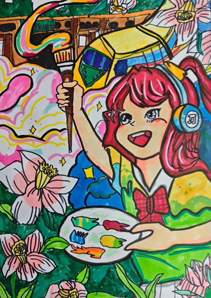 “墨润童心 艺彩飞扬”2025年枞阳县线上少儿书画展（二）