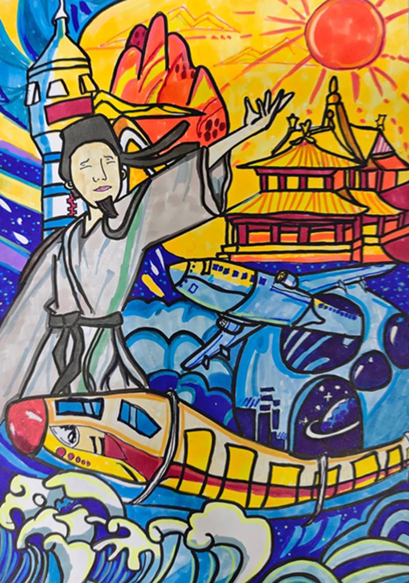 “墨润童心 艺彩飞扬”2025年枞阳县线上少儿书画展（二）