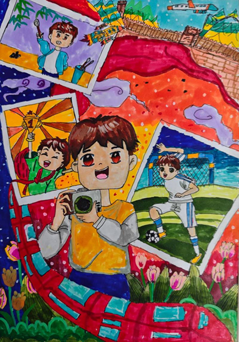“墨润童心 艺彩飞扬”2025年枞阳县线上少儿书画展（二）