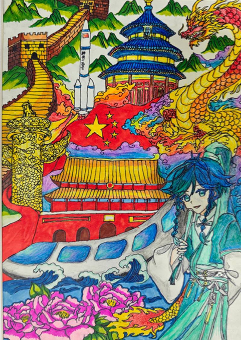 “墨润童心 艺彩飞扬”2025年枞阳县线上少儿书画展（二）