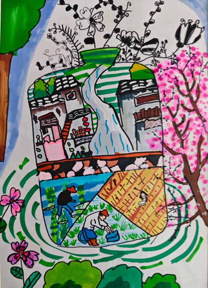 “墨润童心 艺彩飞扬”2025年枞阳县线上少儿书画展（四）