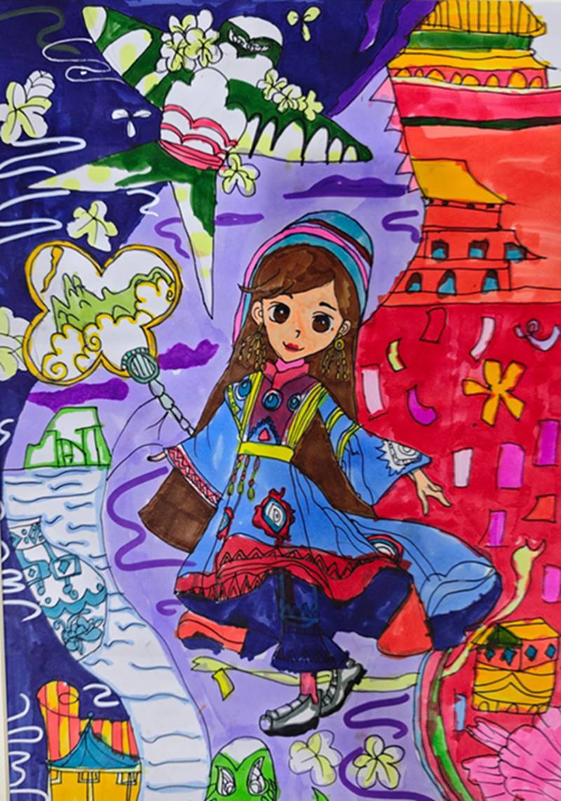 “墨润童心 艺彩飞扬”2025年枞阳县线上少儿书画展（四）
