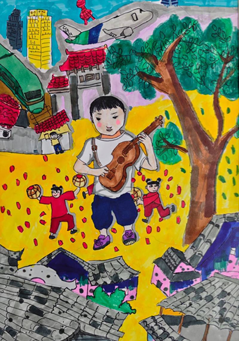 “墨润童心 艺彩飞扬”2025年枞阳县线上少儿书画展（四）