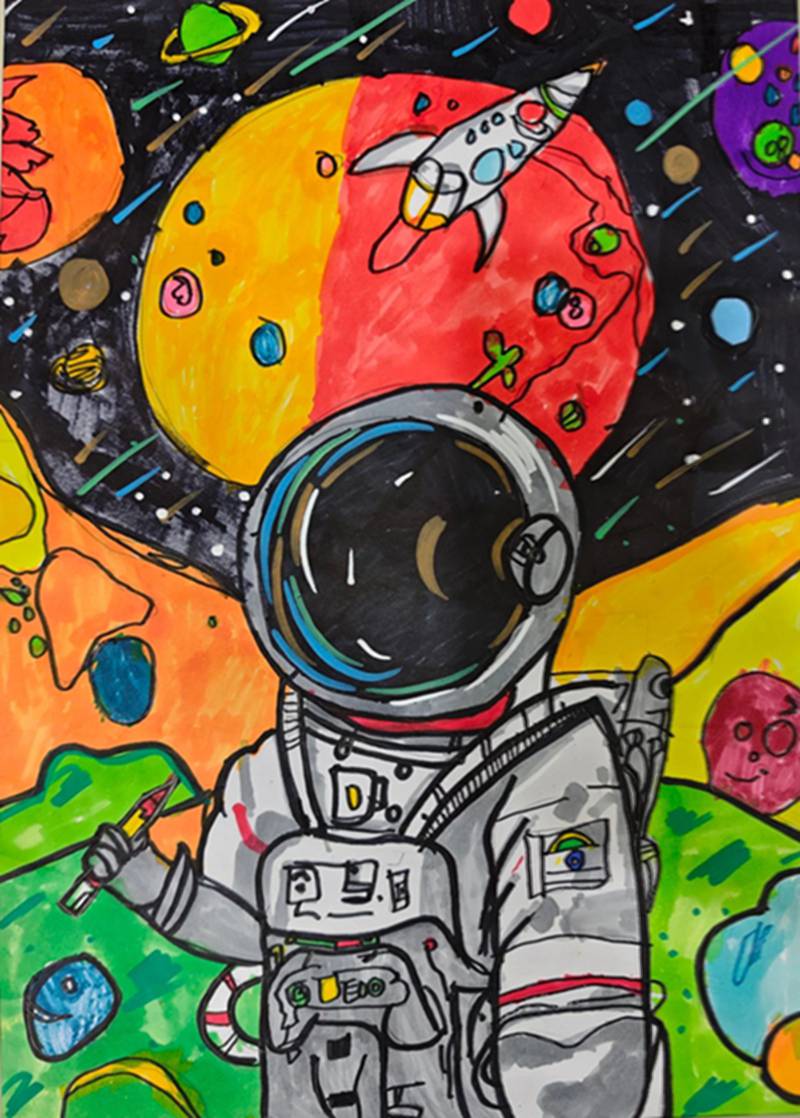 “墨润童心 艺彩飞扬”2025年枞阳县线上少儿书画展（四）