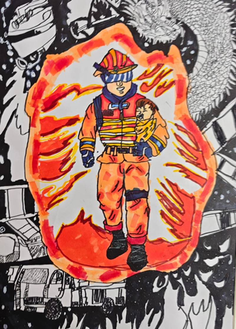“墨润童心 艺彩飞扬”2025年枞阳县线上少儿书画展（四）