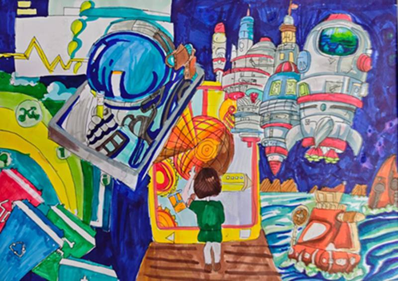 “墨润童心 艺彩飞扬”2025年枞阳县线上少儿书画展（四）