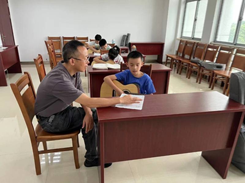 枞阳县文化馆暑期少儿公益培训班全面结课