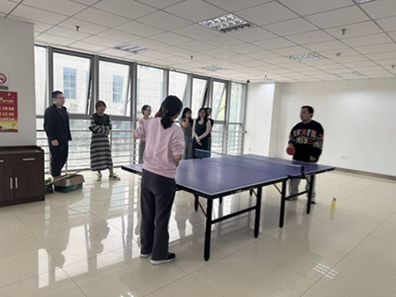 枞阳县文化馆工会顺利举办职工乒乓球比赛