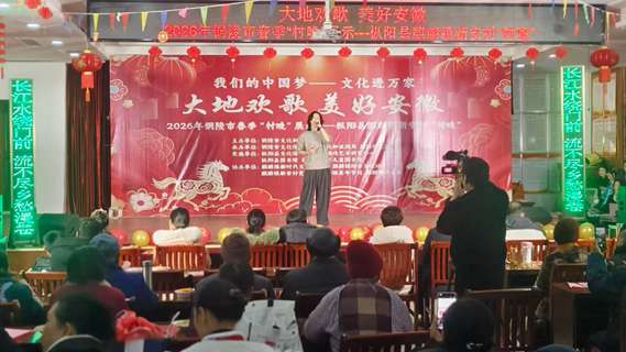 “我们的中国梦 文化进万家”大地欢歌 美好安徽2026年铜陵市春季“村晚”展示————枞阳县麒麟镇新安村“村晚”成功举办
