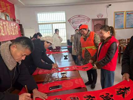 文化惠民进社区 翰香迎春送祝福——新春走基层进光明社区专场活动圆满举办